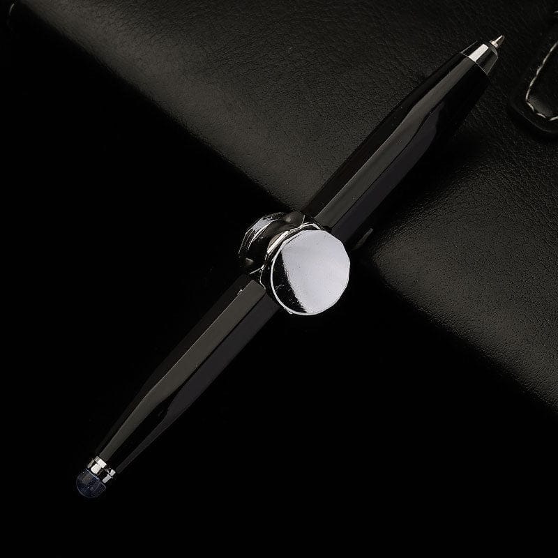Creative Multi-Function LED Pen Spinning Metal Ballpoint Pen
