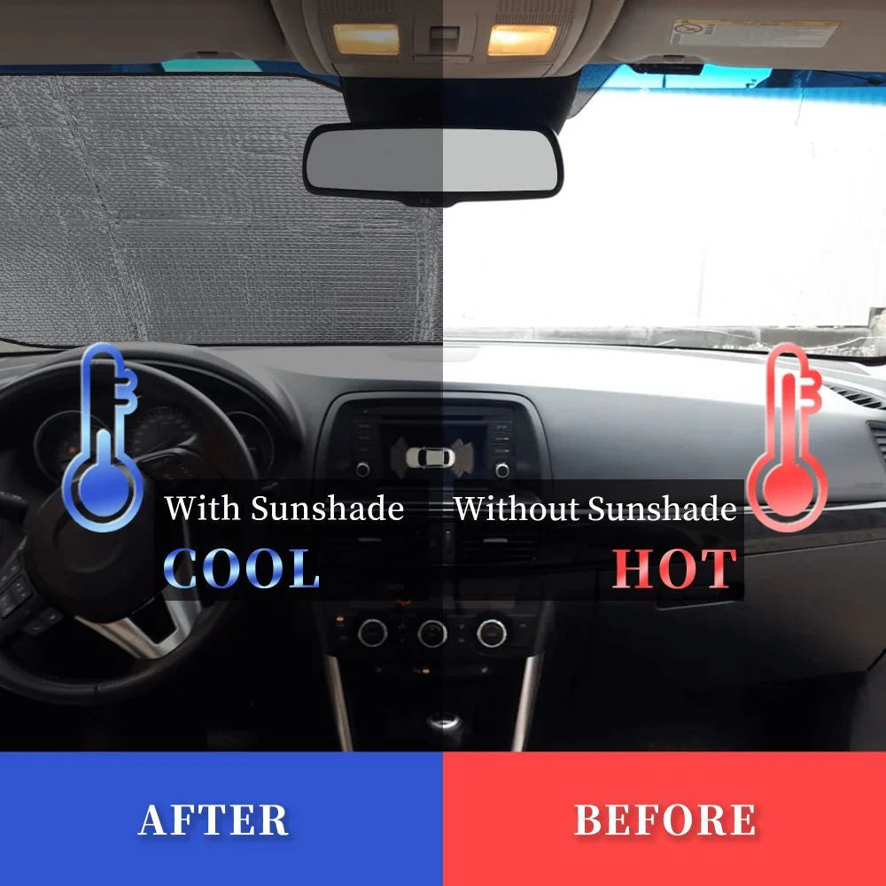 Retractable Sun Car Shade